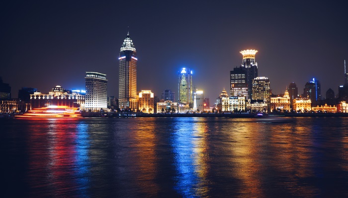 nightly skyline city